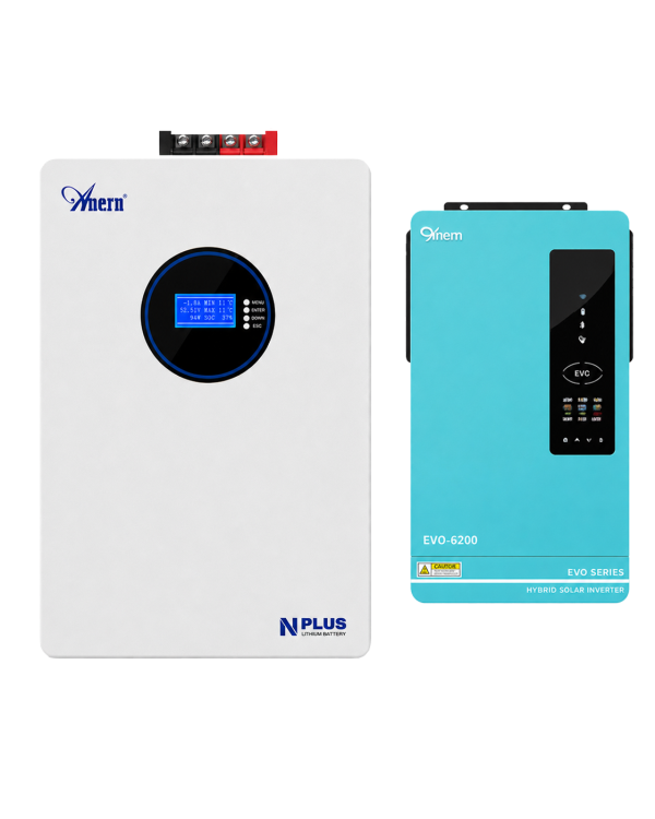 Комплект Anern 6.2 кВт з акумулятором N Plus 10 кВт·год