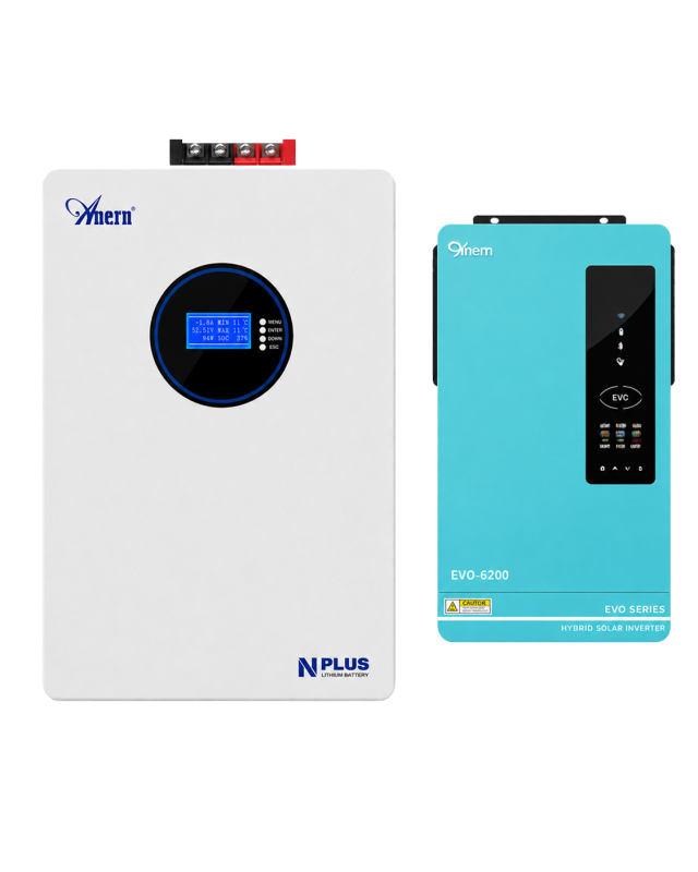 Комплект Anern 6.2 кВт з акумулятором N Plus 16 кВт·год