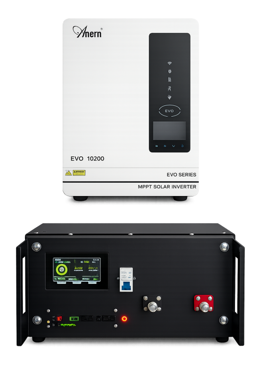 Комплект MAX (інвертор 10.2кВт + батарея 16кВт)