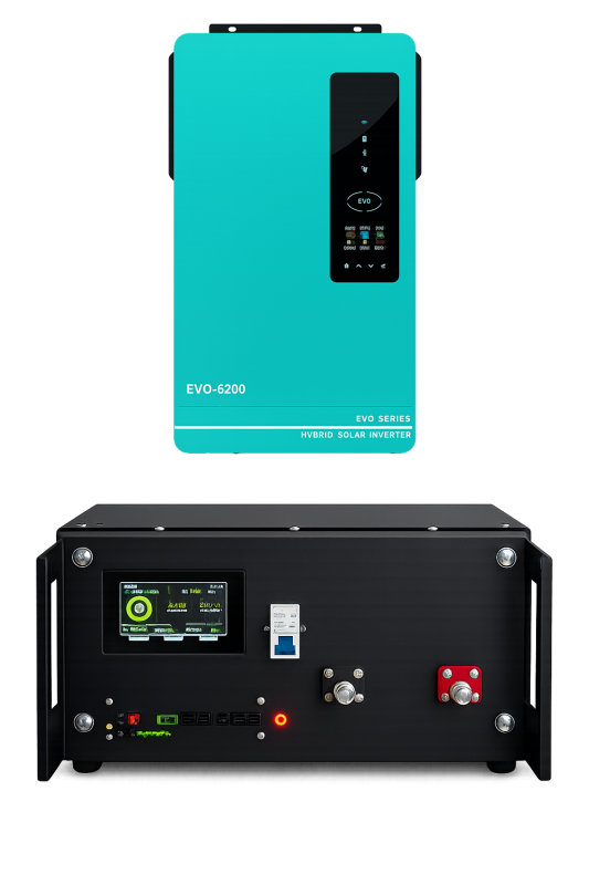 Комплект OPTIMAL (інвертор 6.2кВт + батарея 8кВт)